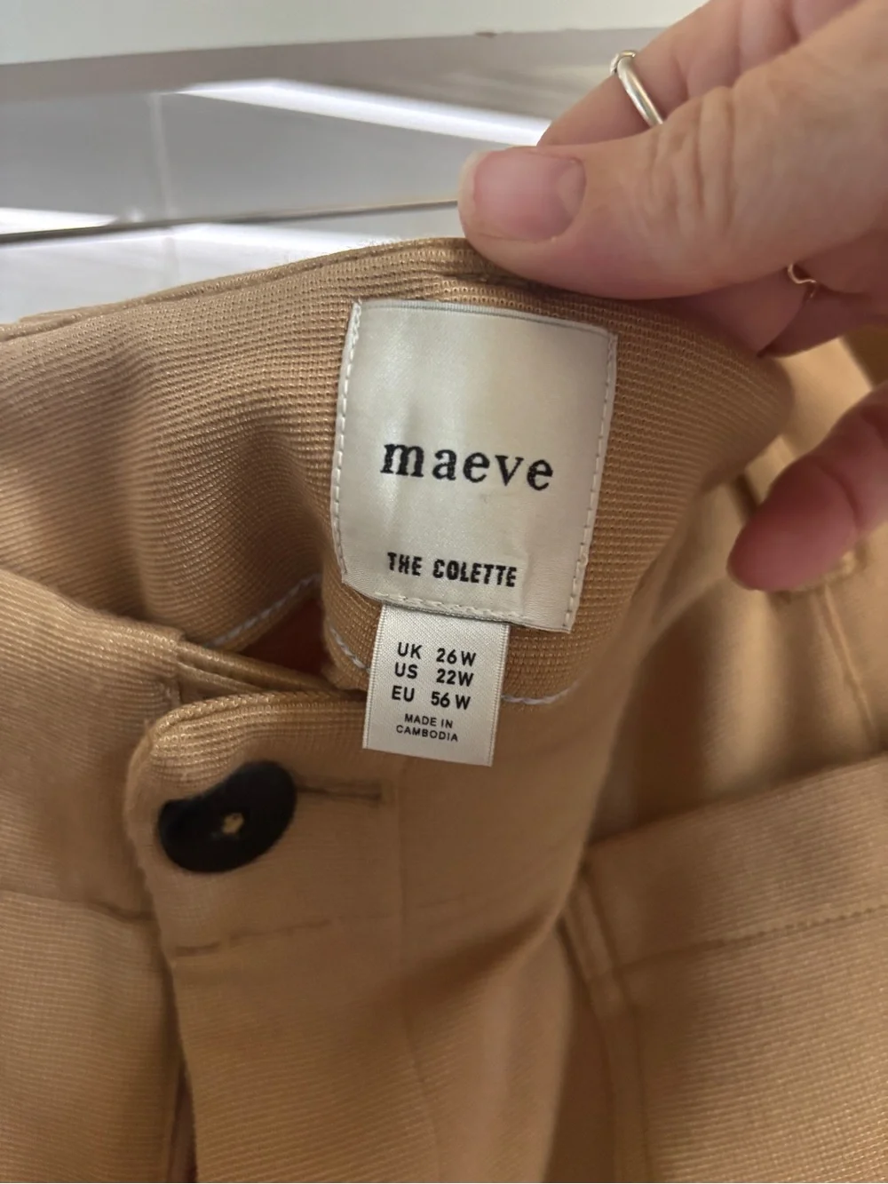 Maeve for Anthropologie Colette Knit High-Rise Wide-Leg Cropped Pant PLUS SIZE - Picture 9 of 11